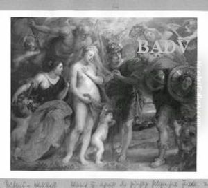 Henry IV. makes peace by (studio of) Rubens, Peter Paul