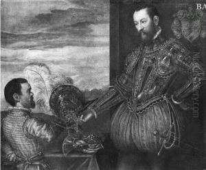 Mannliches Doppelbildnis des Scipio Glusona und Jacomo Tento (Zwerg)