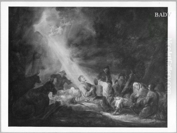 adoration of the shepherds - view 1