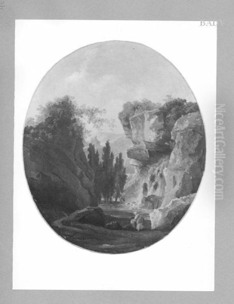 Felsenlandschaft mit Quelle - view 1