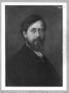 Portrat Arnold Bocklins by Lenbach Franz Von