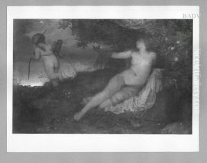 Venus sending away Amor