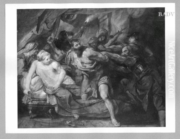 Samson and Delila (Copy after Rubens) - view 1