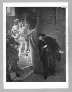Die Gefangensetzung des Prinzen Eduard von York by Karl von Piloty
