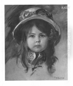 head of a little girl head of a little girl