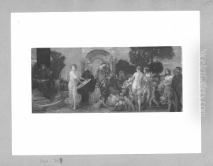 Allegorie: Die Verherrlichung der Musik by Friedrich August von Kaulbach
