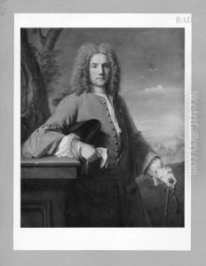 Portrat des Marquis de Villeneuve by Jean-Marc Nattier