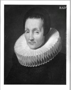 Damenbildnis mit Radkragen by Cornelis De Vos