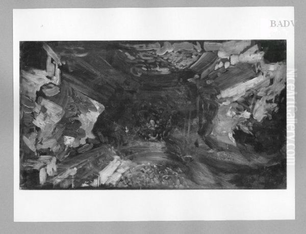 sketch for ceiling - view 1