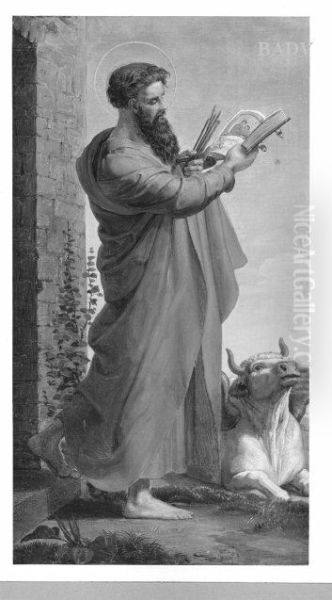 the evangelist Lukas with his attributs - view 1