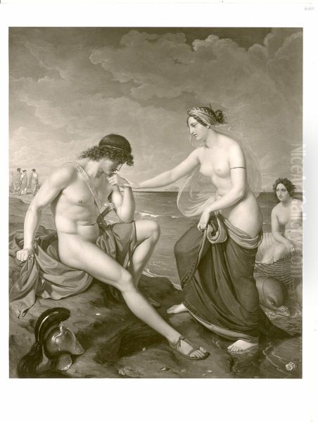 Achilles und Thetis - view 1