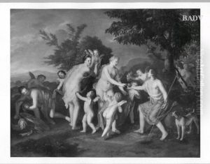 The judgement of Paris by Jan van Neck