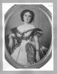 Portrait de femme by Franz Xavier Winterhalter