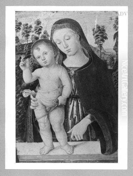 Madonna with child - view 1