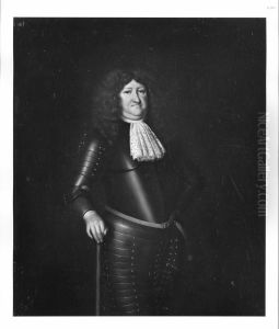 Mannliches Bildnis mit Allonge-Perucke und Harnisch Mannliches Bildnis mit Allonge-Perucke und Harnisch