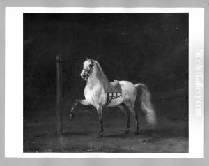 grey horse by Philips Wouwerman
