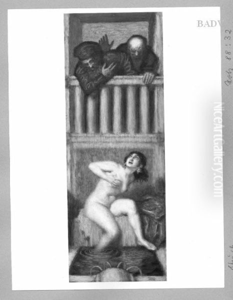 Susanna and the two eldermen - view 1