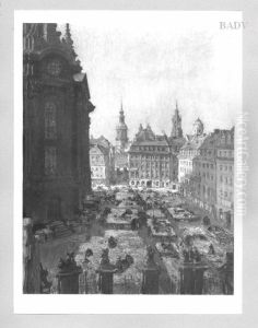 Topfermarkt in Dresden
