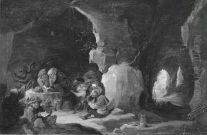 Versuchung des Heiligen Antonius by David Teniers the Younger