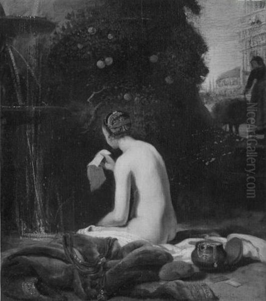 bathseba bathing - view 1