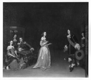 the salutation by Gerard Ter Borch