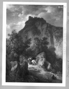 Der Ritt nach Canossa by Edmund Friedrich Kanoldt