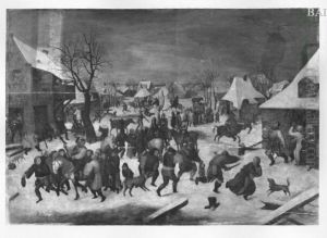 Der Kindermord von Bethlehem by Marten Van Cleve