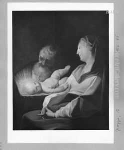Heilige Familie (Heilige Nacht) by Andrea Pozzo