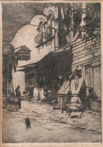 Street In The Orient by Richard Camisius