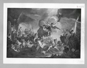 Scene of martyrdom by Antonio Balestra