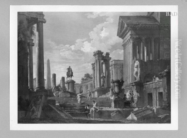a antique temple-ruin - view 1