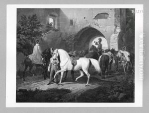 Aufbruch bayerischer Kavallerie Aufbruch bayerischer Kavallerie