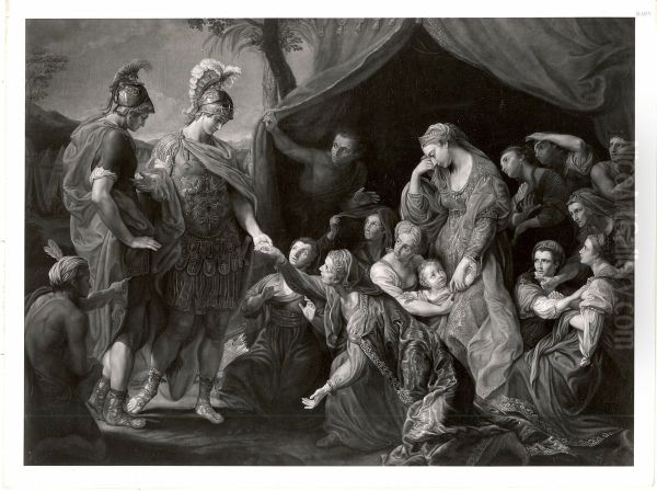 Alexander der Grosse und die Witwe des Darius - view 1