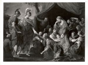 Alexander der Grosse und die Witwe des Darius by Bernhard Rode