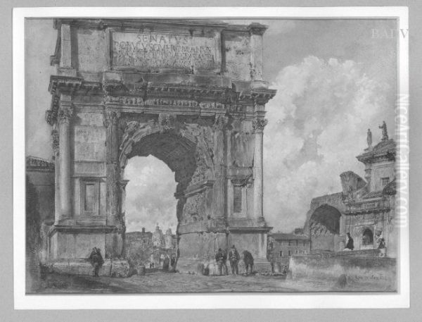 Triumphbogen des Vespasian - view 1