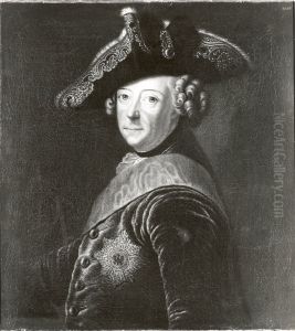 Portrat Friedrichs des Grossen by Anna Rosina de Gasc