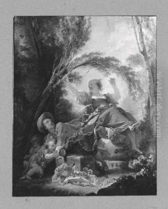 Die Schaukel by Jean-Honore Fragonard