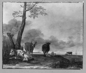 Cows on the pasture by Paulus Potter