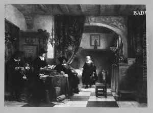 Der Dichter Vondel vor dem Rat der Stadt Amsterdam Der Dichter Vondel vor dem Rat der Stadt Amsterdam