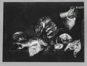Fischstillleben by Isaac Van Duynen