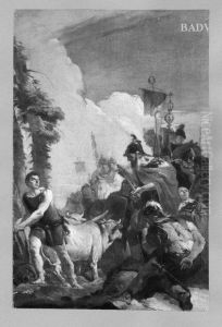 the Senate calling cincinnatus by Giovanni Battista Tiepolo