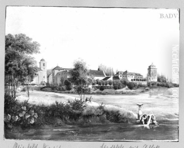 church and mansion - view 1