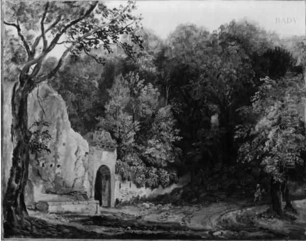 Parktor bei Rocca Priora - view 1