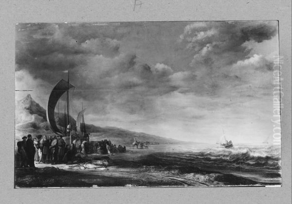 the shore near Scheveningen - view 1
