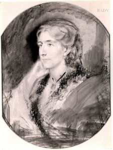 Portrait of Mrs. Cosima Wagner Portrait of Mrs. Cosima Wagner