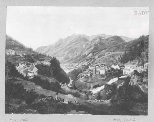 Ansicht von Bad Gastein - view 1