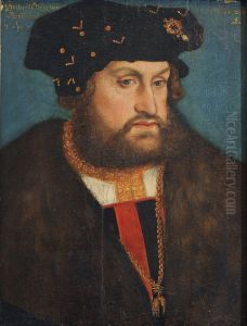 Portrat des Herzogs Georg von Sachsen by Lucas Cranach the Elder
