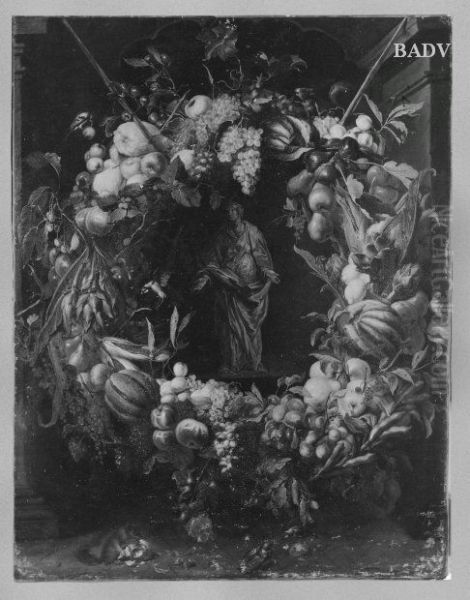Statuette der Ceres im grossen Fruchtekranz - view 1