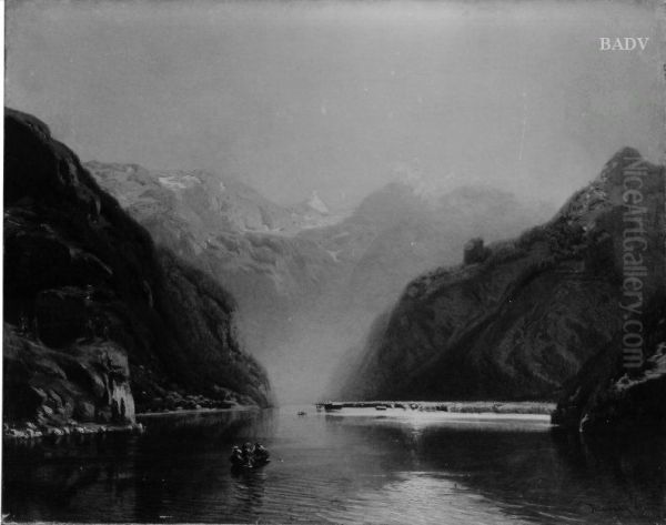 Der Konigsee mit Schonfeldspitze - view 1