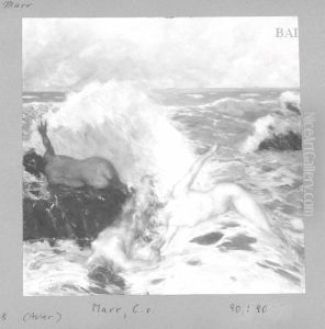 "Play in the waves" by Carl von Marr